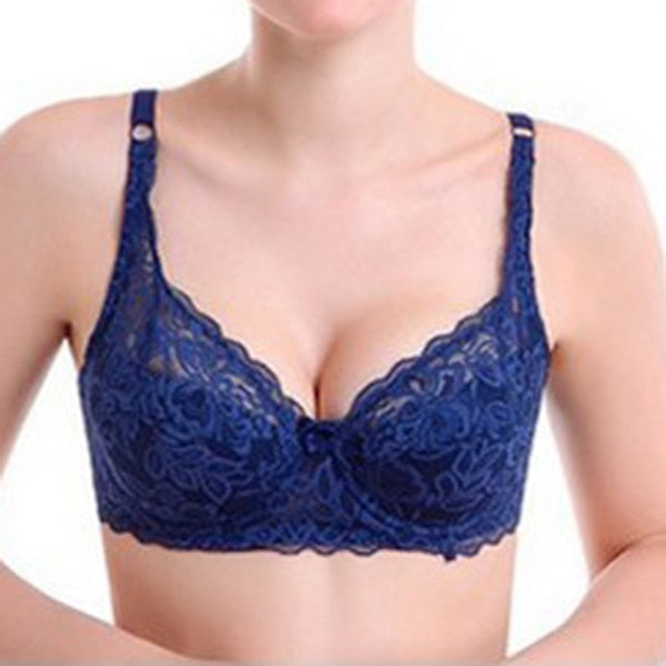 Seamless Lace Push Up Bra With Padded Underwire For Women Sexy Lingerie Bra  And Underwear From Hongxigua, $21.08