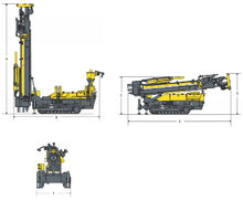 Load image into Gallery viewer, Atlas Copco Underground core drill rig Explorac100
