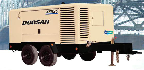 DOOSAN portable diesel screw air compressor--750 CFM - 825 CFM