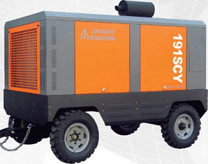 Portable Diesel Screw Air Compressor