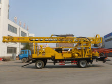 Load image into Gallery viewer, Tralier Mounted Water Well Drilling Rig BZCT400SZ
