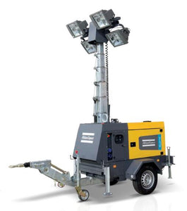 Atlas Copco Hydraulic Lifting Light Tower HiLight H5+ H4