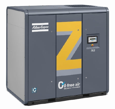 Atlas Copco Low Pressure Oil-free rotary screw compressors ZE/ZA (VSD) 1-4bar Pressure