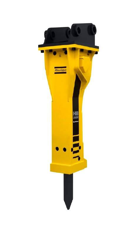 Atlas Copo HB Hydraulic Breakers for carriers from 32 up to 52 t weight