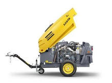 Load image into Gallery viewer, Atlas Copco Series 7: Single axle, oil-injected, rotary screw portable compressors, 7-12 bar (102-175 psig)
