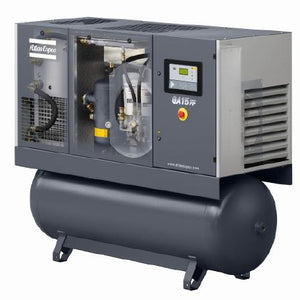 Atlas Copco GA 11+-30/GA 15-30 VSD: Oil-injected rotary screw compressors, 11-30 kW / 15-40 hp