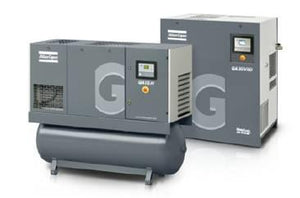 Atlas Copco GA 11+-30/GA 15-30 VSD: Oil-injected rotary screw compressors, 11-30 kW / 15-40 hp