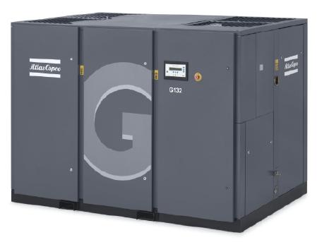 Atlas Copco G 110-250: Oil-injected rotary screw compressors, 110-250 kW / 150-370 hp