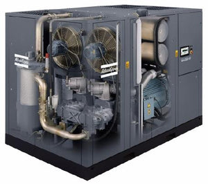 Atlas Copco GA 200-500 (VSD): Oil-injected rotary screw compressors, 200-500 kW / 268-670 hp.