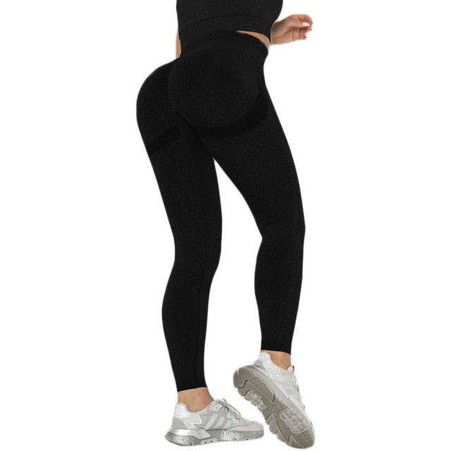 HAVIAS Hollow Seamless Legging, Women Fitness Running Yoga Pants High Waist  Leggins Push Up Tight Sportswear Workout Sport Gym Leggings (Color : F,  Size : XL) : : Fashion